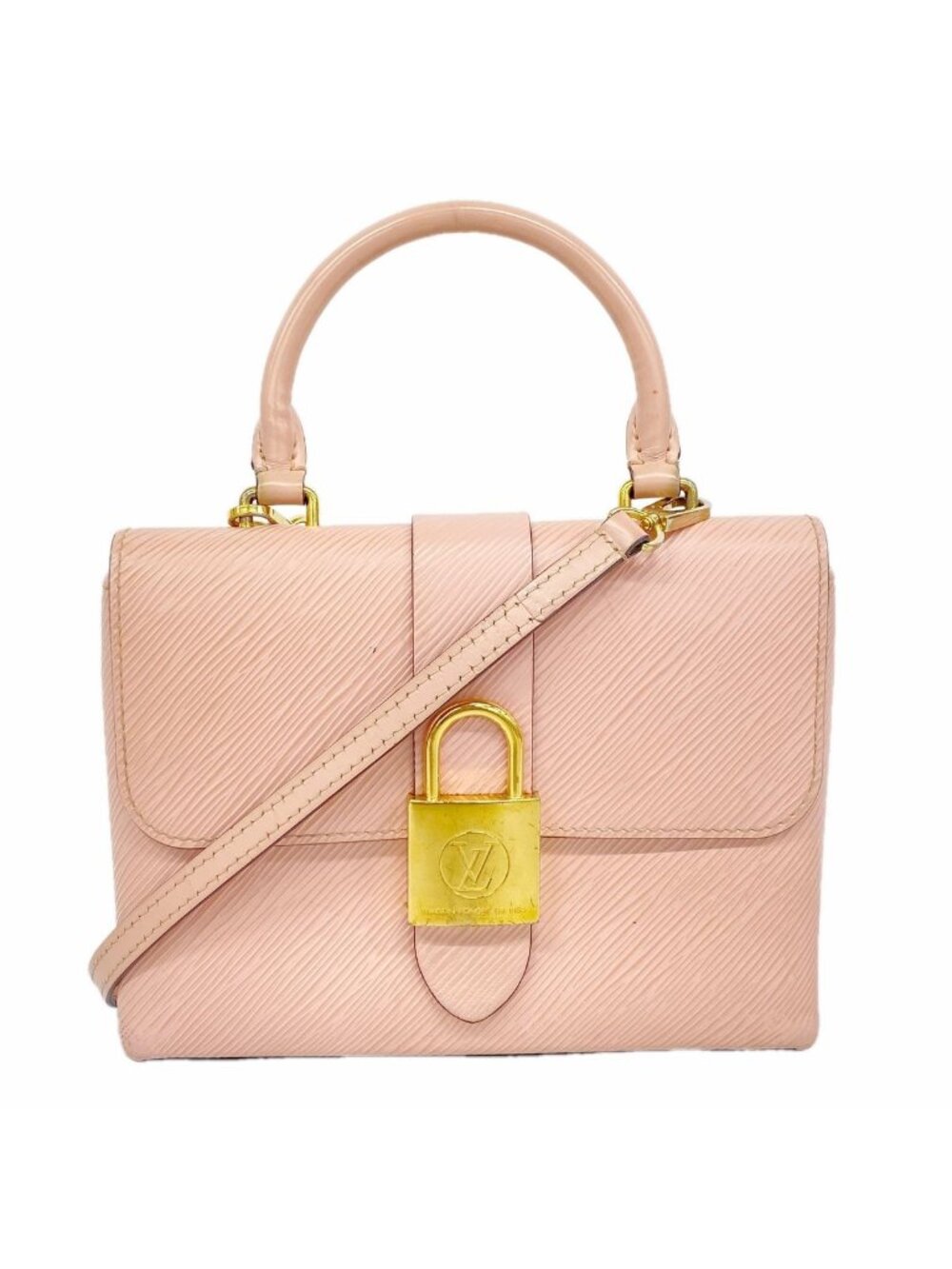 Louis Vuitton Handbag Epi Locky BB Rose Ballerine 2-Way Bag